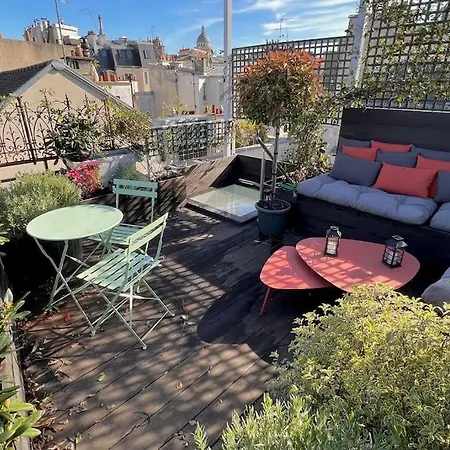Rooftop Triplex With Garden At Notre Dame Apartamento *