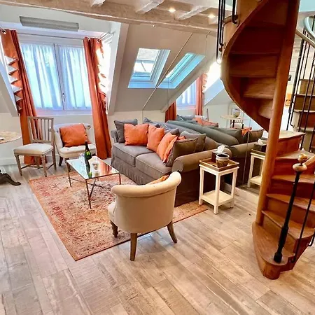 Rooftop Triplex With Garden At Notre Dame Appartamento Parigi